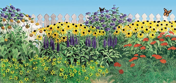 Butterfly Paradise Pre-planned Garden