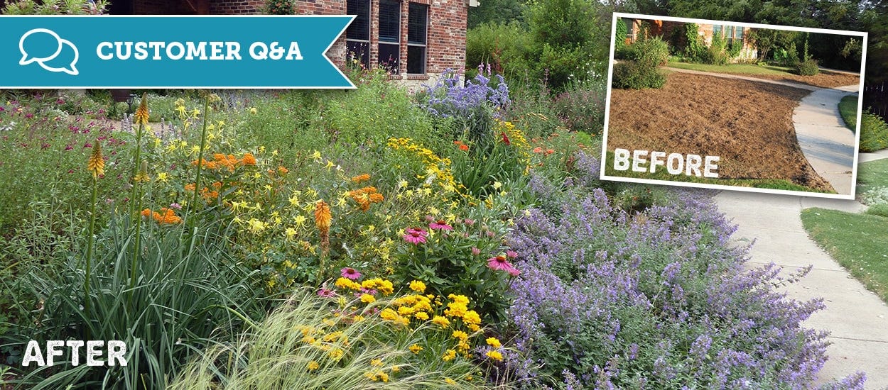 A before and after of Rajesh J.'s Dallas, TX area home